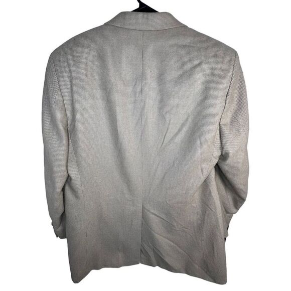 Men’s Vintage University Polo Ralph Lauren Button Up Tan Blazer - Picture 2 of 6